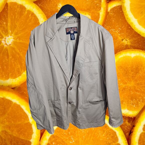 Duluth Trading Men's Beige DuluthFlex Fire Hose Presentation Jacket Size XLT - Picture 2 of 10